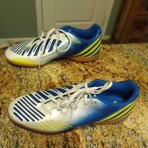 Adidas RARE Predito LZ in Men's Shoes Size 11 G64952 White Blue Indoor Soccer